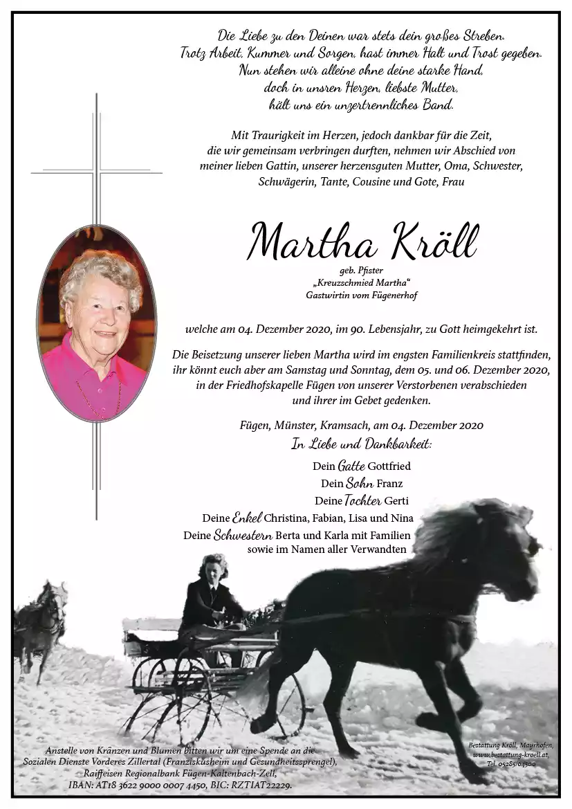Parte von Martha Kröll